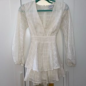 Princess Polly White/Cream Romper